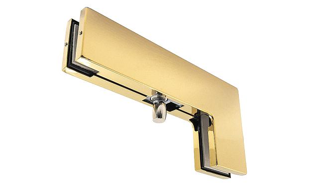 Фитинг угловой соединительный с осью, под золото t140 TP