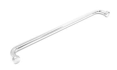 Ручка-полотенцесушитель, полированная, без кноба 19х450, для стекла 8-10 мм, под отверстие 12 мм t623-450 PSS купить в Нижнем Новгороде