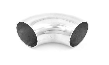 Отвод поручня под сварку Ø38.1х1.45 мм, 90°, полированный 400 Grit, (AISI 201) k095-6 купить в Нижнем Новгороде