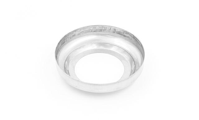 Низ стойки Ø50.8 мм, S=0,4 мм, внешний Ø95х12 мм, полированный 400# AISI 201, k007-9 2