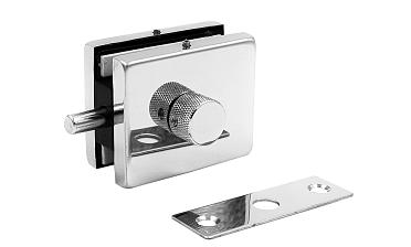 Защелка с ответной частью на стену и пол, полированная, вырез 17 t138 PSS купить в Нижнем Новгороде