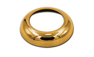 Низ стойки малый Ø38.1 мм, S=0.4 мм, Ø60 мм, полированный, золото k015-88 купить в Нижнем Новгороде