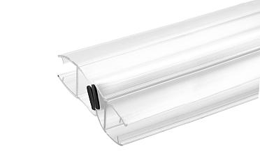 Комплект уплотнителей для стекла в душевую кабину (2 шт.), стекло-стекло 10 мм, с магнитом 135°, 2200 мм t228 купить в Нижнем Новгороде