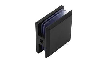  Коннектор для душевой кабины стена-стекло 45х45, вырез 67, цинк, черный t730 BZn купить в Нижнем Новгороде