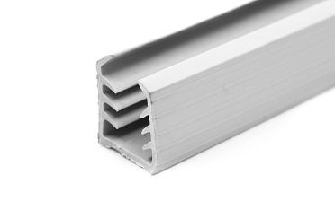 Уплотнитель в поручень с пазом 27х30 для стекла 8+8мм, EPDM (палки по 3м) СЕРЫЙ Фk307-G купить в Нижнем Новгороде