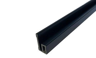 Профиль-упор для душевых, длина 2200 мм, черный t116 BL купить в Нижнем Новгороде