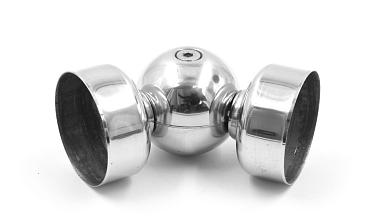 Поворот дер./пласт. поручня Ø50.8х0.8 мм, усиленный, полированная, (AISI 201) k053-6 купить в Нижнем Новгороде