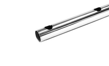 Труба AISI 304 25х1х6000, с перфорацией под  Ø12, 90°, GRIT 600 837-2 купить в Нижнем Новгороде