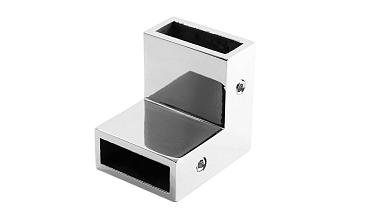 Соединитель труба-труба 90°, для трека 30х10 мм, AISI 304, полированный t460 PSS купить в Нижнем Новгороде