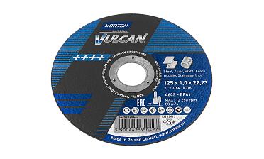 Отрезной круг 125х22х1 Нортон Вулкан Ф-0143 купить в Нижнем Новгороде
