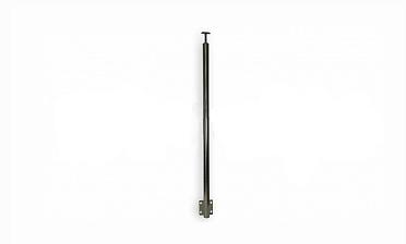 Готовая стойка Ø38,1 мм, с боковым крепежом и наконечником, высота 1150 мм, полированная (AISI 304) k704 купить в Нижнем Новгороде