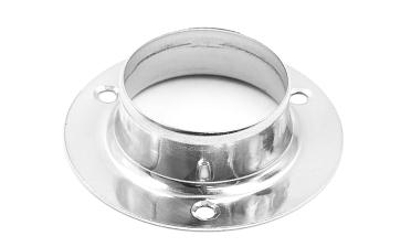 Фланец штампованный, полированный для Ø50.8 мм, толщина 1.2 мм (AISI 304) ЭКОНОМ k532-2 купить в Нижнем Новгороде