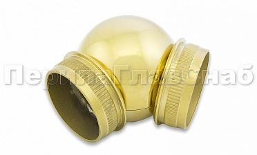 Поворот 'шар'  под Ø50.8 мм, золото k263-88 купить в Нижнем Новгороде
