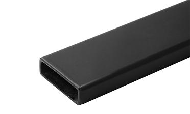 Трек прямоугольный 30х10х1,5, длина 3000мм, черный t440 BL  купить в Нижнем Новгороде