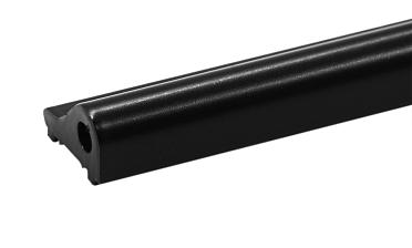 Порог для душевых перегородок 1000 мм, черный матовый Фt118 ALBL купить в Нижнем Новгороде