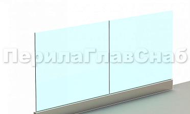 Ограждение без поручня на профиле купить в Нижнем Новгороде