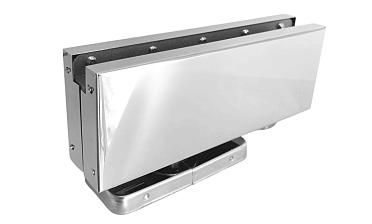 Фитинг нижний со встроенным доводчиком для стеклянной двери до 80 кг, полированный t185-2 PSS   купить в Нижнем Новгороде