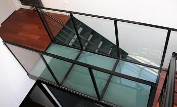 Стеклянный пол для легкого перекрытия между этажами в Нижнем Новгороде. Готовые проекты ПерилаГлавСнаб