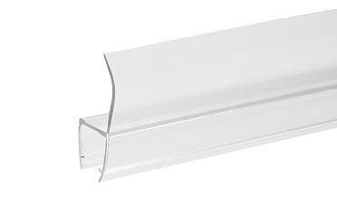 Уплотнитель для стекла 8 мм, стекло-стекло 2200 мм, прозрачный t204-2 купить в Нижнем Новгороде