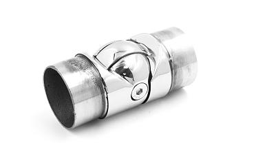 Поворот шарнирный под Ø50.8 мм, полированная, (AISI 304) k011 купить в Нижнем Новгороде