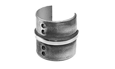 Соединитель с пазом на трубу Ø48.3 мм, полированный (AISI 304) k236 купить в Нижнем Новгороде