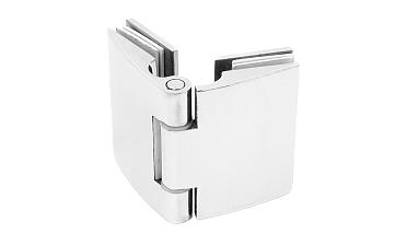 Петля душевая, стекло-стекло 180°, без реза, нерж, полированная t313 PSS купить в Нижнем Новгороде