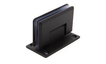 Петля для душевой кабины стена-стекло 90°, 90*55, цинк, черн. t301 BZn купить в Нижнем Новгороде