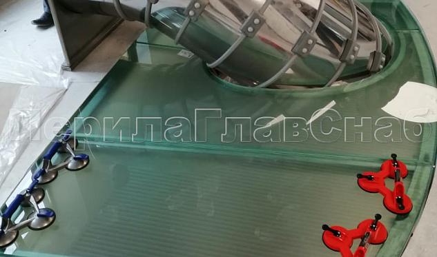 Стеклянный пол в Нижнем Новгороде. Готовые проекты ПерилаГлавСнаб