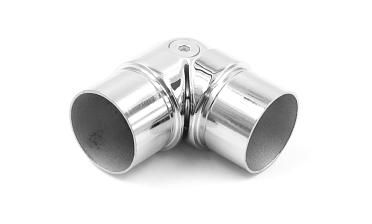 Поворот шарнирный под Ø38.1 мм, полированная, (AISI 304) k250 купить в Нижнем Новгороде