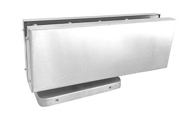 Фитинг нижний со встроенным доводчиком для стеклянной двери до 80 кг, шлифованный t185-2 SSS   купить в Нижнем Новгороде