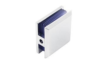 Коннектор для душевой кабины стена-стекло 45х45 мм латунь-хром, полированный t730 PC купить в Нижнем Новгороде