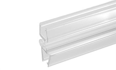 Уплотнитель для стекла в душевую кабину стекло-стекло 8мм зиг-заг 2,2 м t227 купить в Нижнем Новгороде