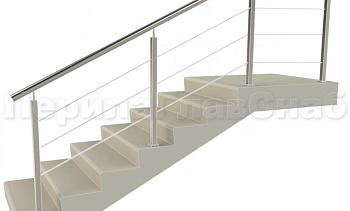 Заполнение из 3ми тросиков (тросик в оболочке) + наконечник для крыльца в Нижнем Новгороде. Готовые проекты ПерилаГлавСнаб