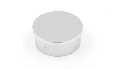 Заглушка плоская на трубу Ø38.1 мм полированная литая (AISI 201) k093 купить в Нижнем Новгороде