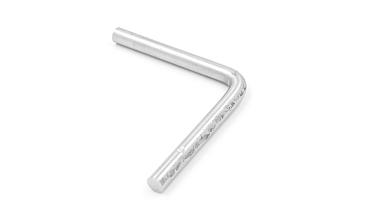 Гнутик 100х100 мм из прутка Ø10 мм Ф-0622 купить в Нижнем Новгороде