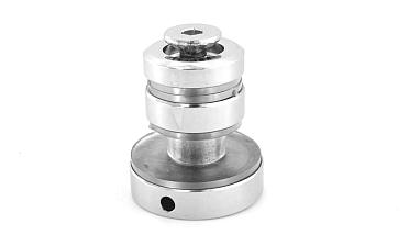 Крепление трека 30х10 к стеклу, AISI 304 полированная t449 PSS купить в Нижнем Новгороде