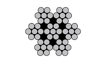 Трос из нержавеющей стали средней жесткости Ø5 мм AISI304 Ф-1061 купить в Нижнем Новгороде