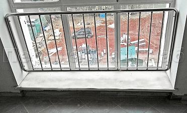 Ограждения из нержавейки экранного типа «Частокол» для окон купить в Нижнем Новгороде