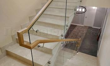 Цельностеклянные ограждения на несущем стекле в Нижнем Новгороде. Готовые проекты ПерилаГлавСнаб