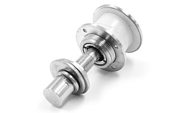 Стеклодержатель (рутель) под стекло 10-18 мм, полированный, точечный, AISI 304 k269-2 купить в Нижнем Новгороде