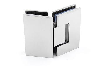 Петля для душевой кабины стекло-стекло 135° 90х55 мм AISI 304 полированная t302-2 PSS купить в Нижнем Новгороде