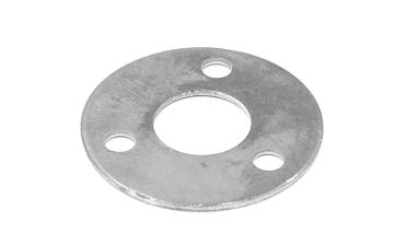 Фланец стойки большой 32/81 х 3 мм, 3 отв х М10 х 20, черный металл k116-32-9 купить в Нижнем Новгороде