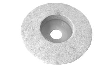 k427-4 войлок белый Ø85х8 мм очищенный, для тонкой полировки 11 000 rpm, Premium купить в Нижнем Новгороде