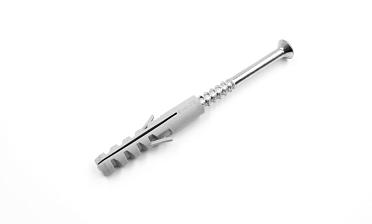 Потайной винт под шестигранник 10х120 мм в комплекте с дюбелем д.12 k601-19-120 купить в Нижнем Новгороде