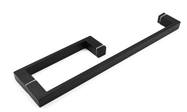 Ручка полотенцесушитель 25*10*200*450, черная t625 Bl купить в Нижнем Новгороде