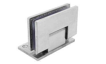 Петля для душевой кабины стена-стекло 90° 90х55 мм шлифованная t305-2 SSS купить в Нижнем Новгороде