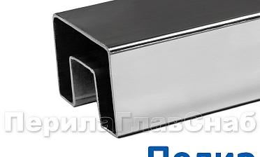 Труба 40х60, с пазом 24х24, полированная, AISI 304 k824-3 купить в Нижнем Новгороде