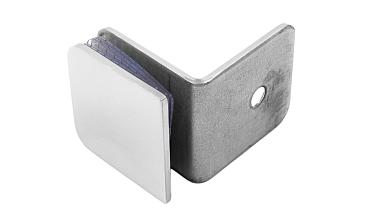 Коннектор для душевой кабины стена-стекло 90°, 45х45, полированный t722-2 PSS купить в Нижнем Новгороде