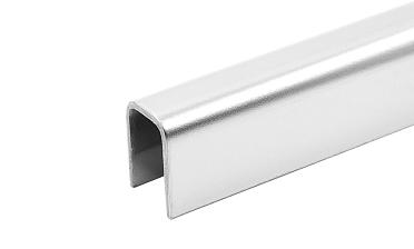 Профиль П-образный, L=2500 мм, t=1 мм, для стекла 8 мм, полир. (AISI 304) t115 PSS купить в Нижнем Новгороде