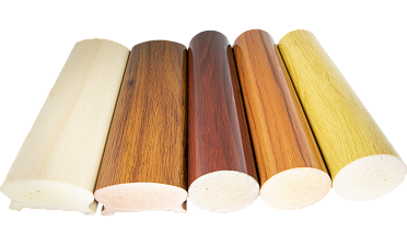 Комплект образцов ПВХ поручня фигурный + текстурный (5 видов) Фk889  купить в Нижнем Новгороде